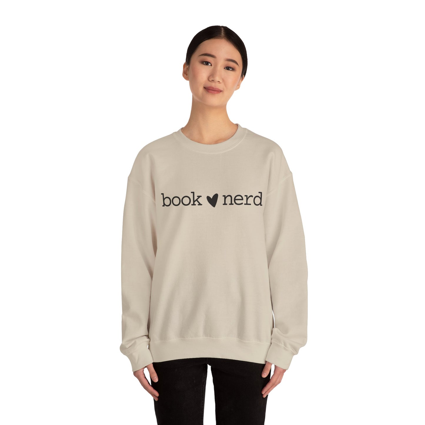 "Book Nerd" Crewneck Sweatshirt