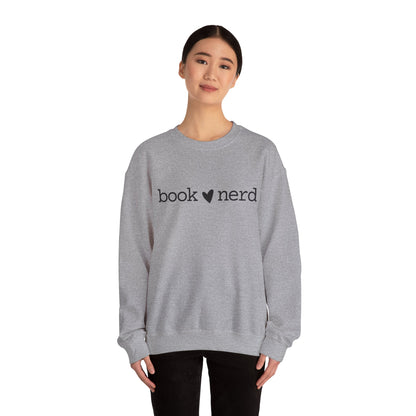 "Book Nerd" Crewneck Sweatshirt