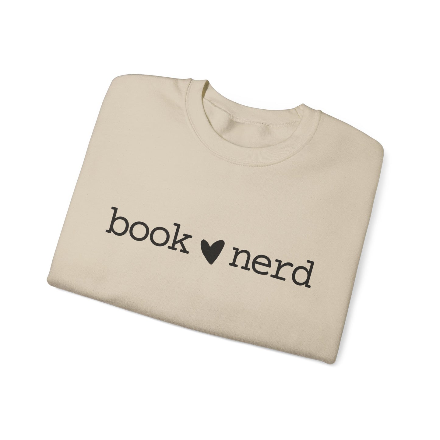 "Book Nerd" Crewneck Sweatshirt