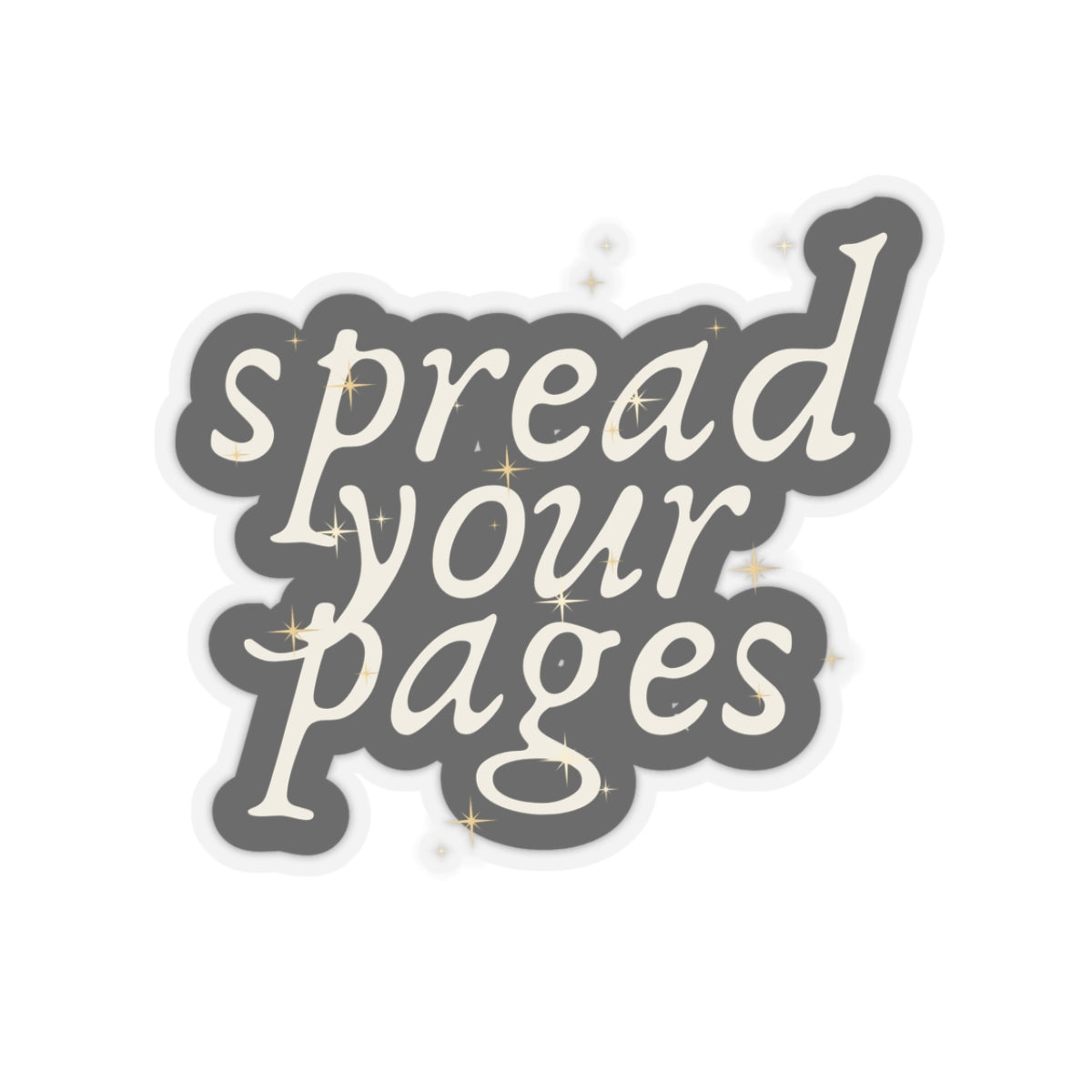 Spread your pages- Sticker