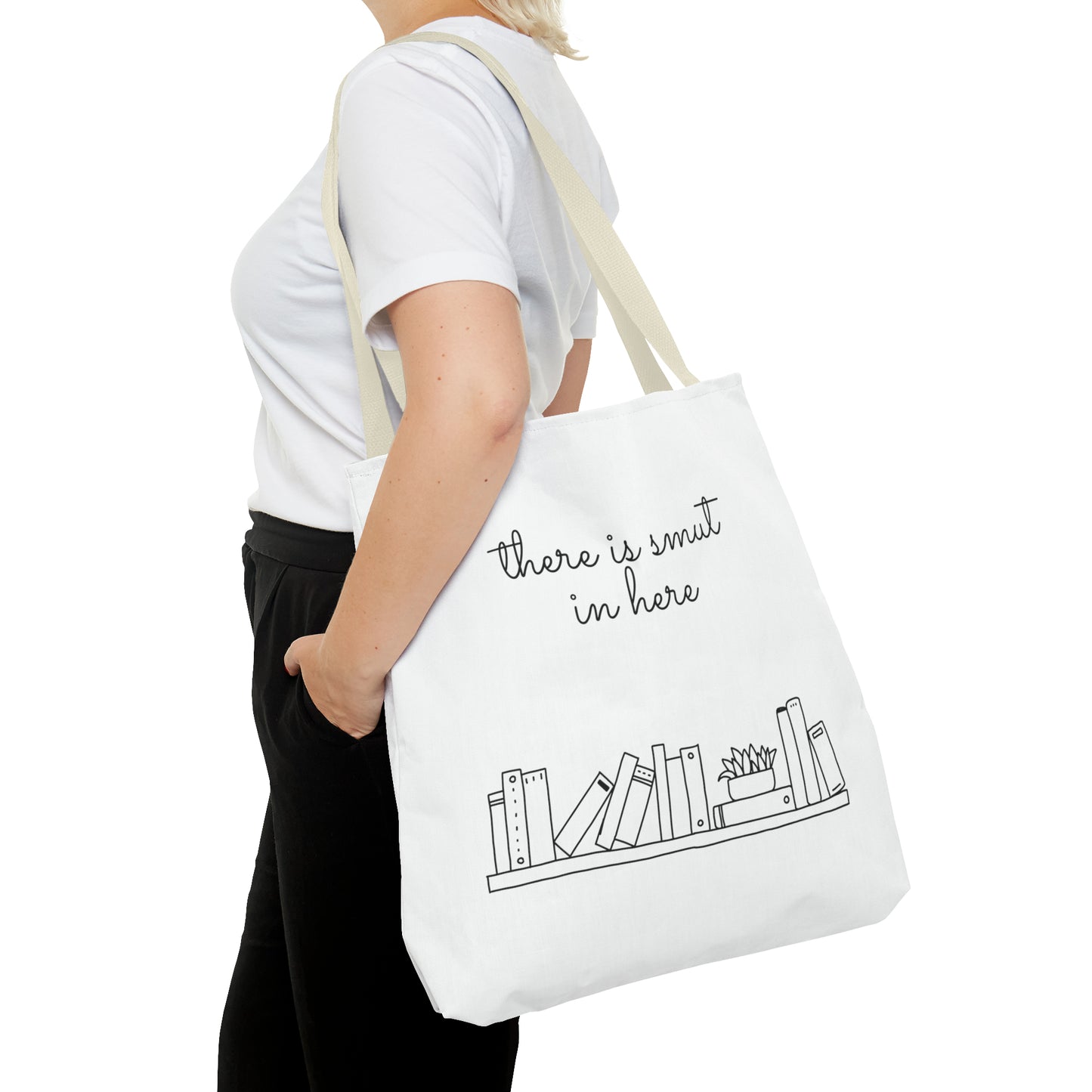 There's smut in here Tote Bag