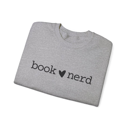 "Book Nerd" Crewneck Sweatshirt