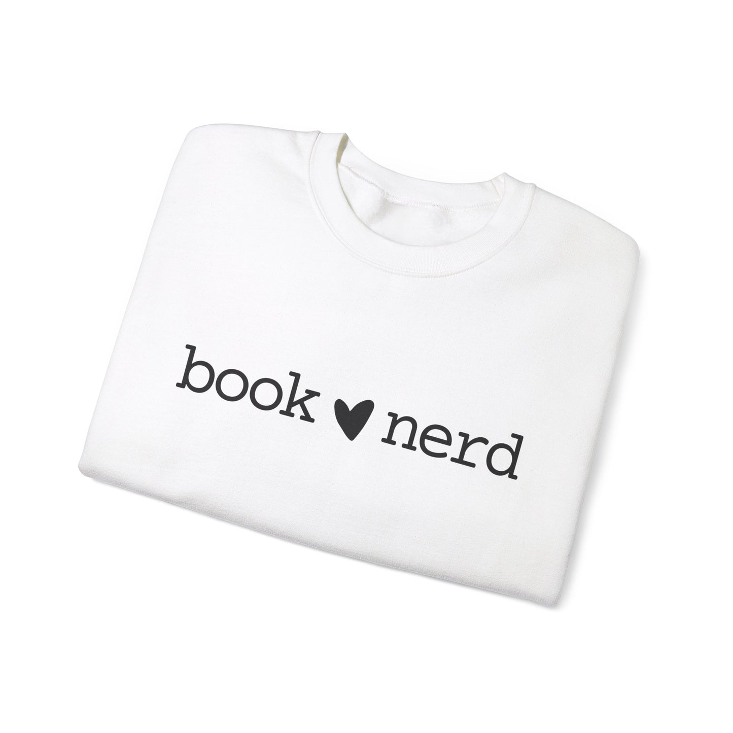 "Book Nerd" Crewneck Sweatshirt