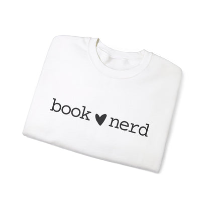 "Book Nerd" Crewneck Sweatshirt