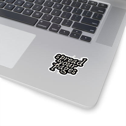 Spread your pages- Sticker