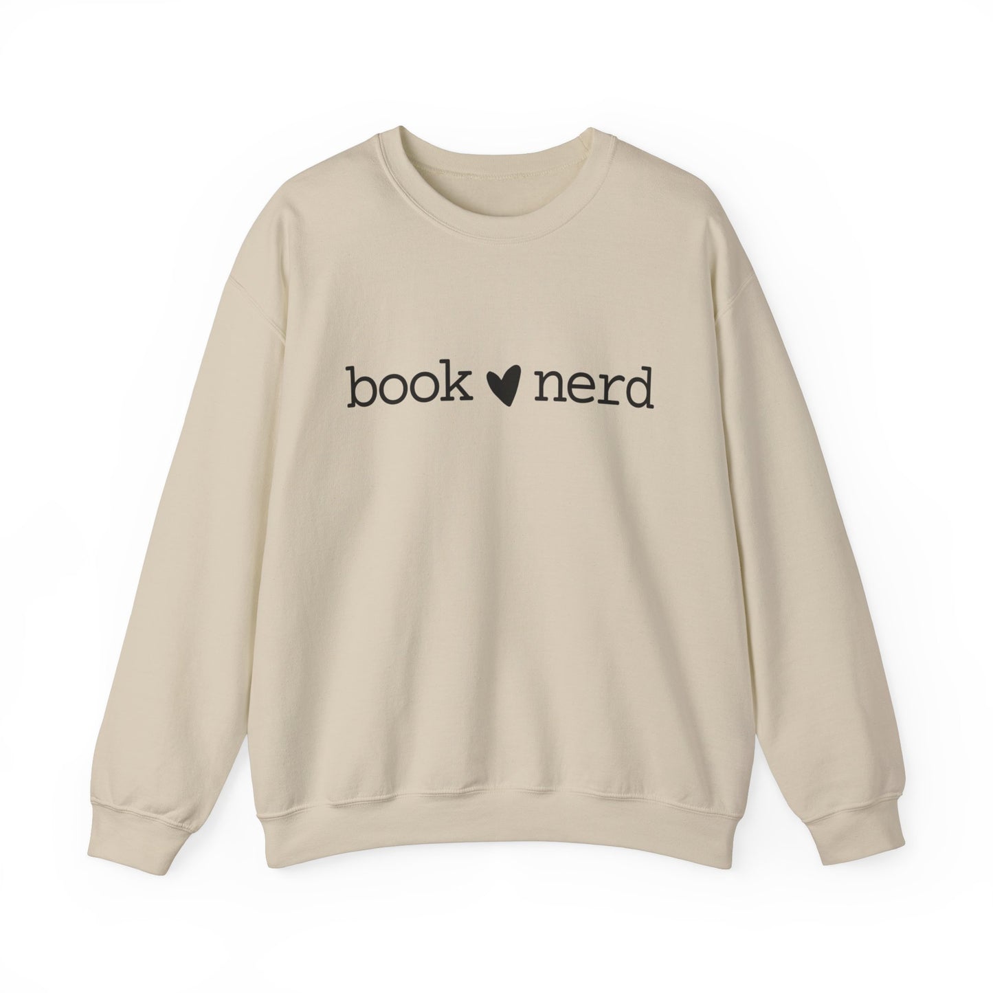 "Book Nerd" Crewneck Sweatshirt