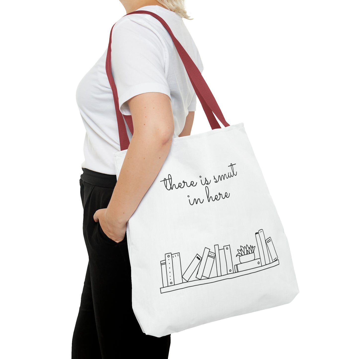 There's smut in here Tote Bag