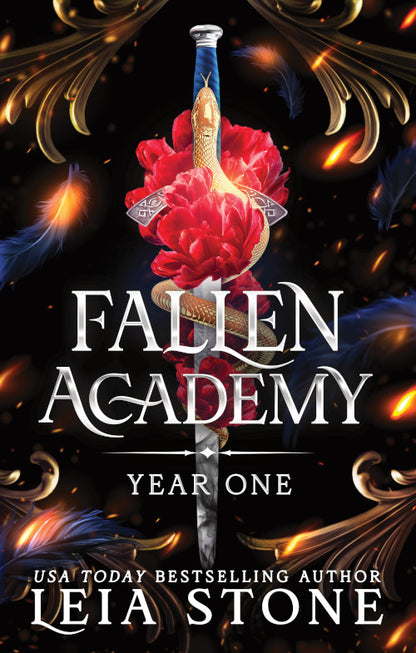 Fallen Academy: Year One - by Leia Stone (Paperback)