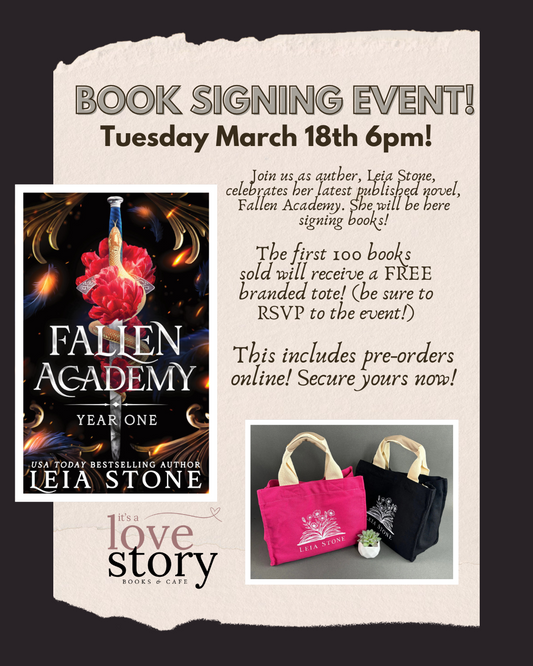 Leia Stone Book Signing