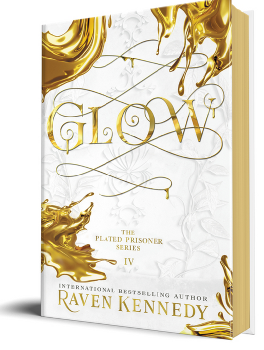 Glow - (The Plated Prisoner) (Hardcover)