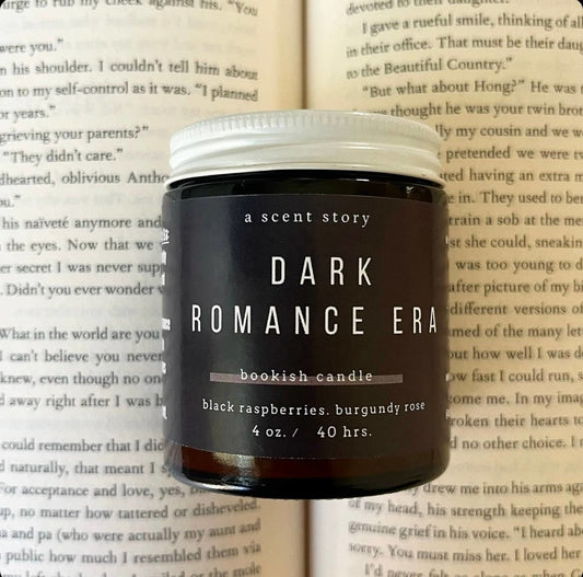 Dark Romance Era -  Bookish Candle | Book Themed Candle