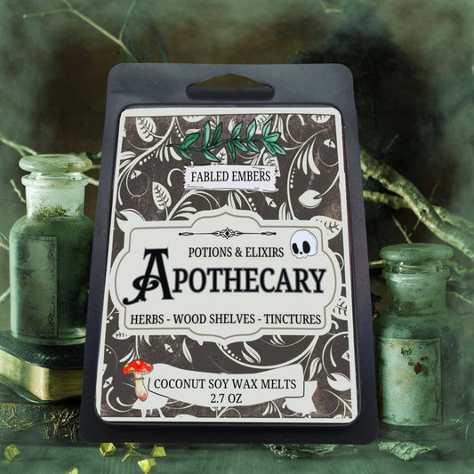 APOTHECARY | Smells like Herbs + Old Wood + Greens | Cottage