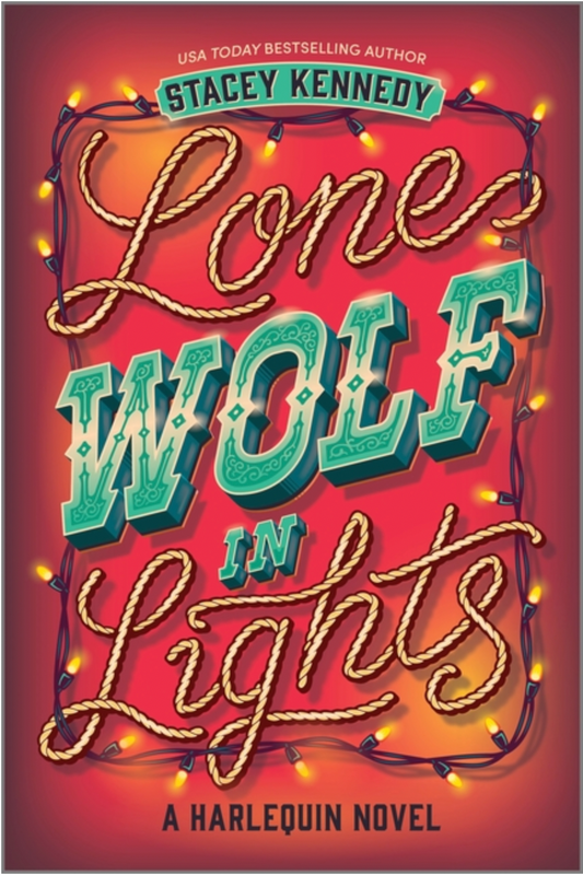 Lone Wolf in Lights - (Naked Moose) (Paperback)