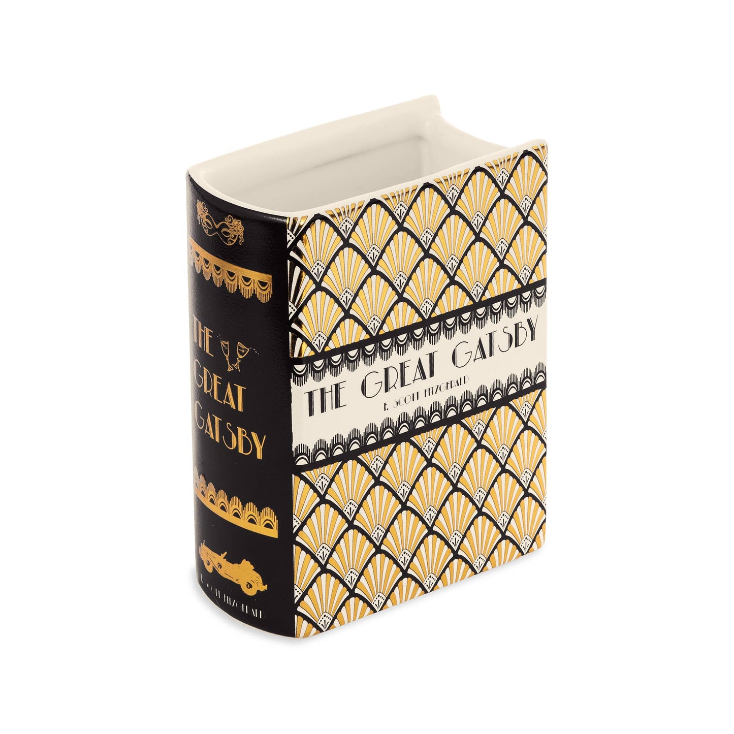 Small Book Vase, Great Gatsby